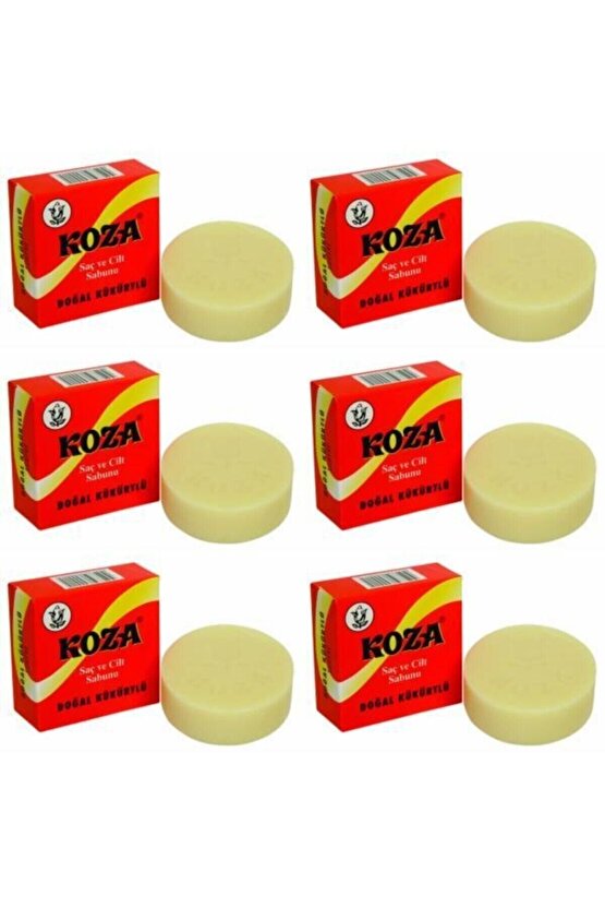 Sabun Doğal Kükürtlü 100 gr 6 Adet
