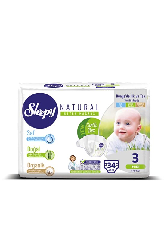 Jumbo 3 No Midi 34lü (4-9kg)