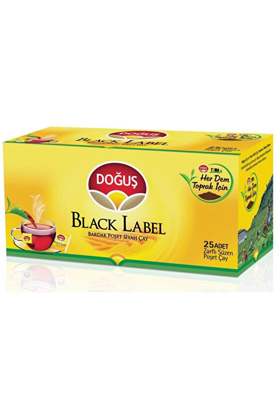 Black Label Süzen Poşet Çay 25x2 gr
