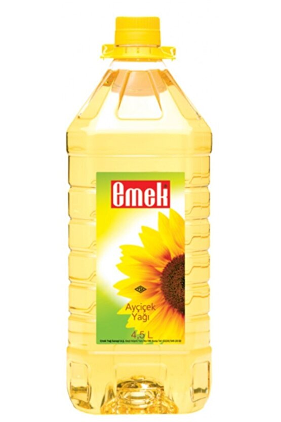Ayçiçek Yağı 4,5 Lt 1 Adet