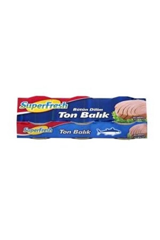 Klasik Ton Balığı Bütün Dilim 80gr  9 Adet