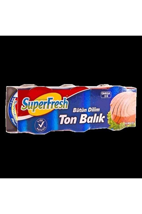 Klasik Ton Balığı Bütün Dilim 80gr  9 Adet