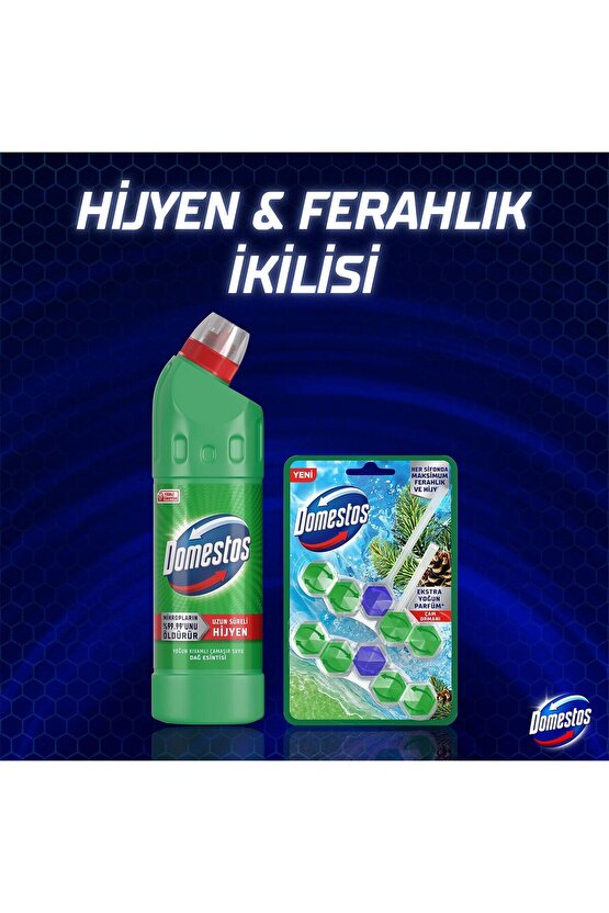 Yoğun Kıvamlı Çamaşır Suyu Dağ Esintisi 750 ml