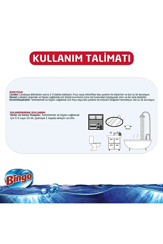 Oksijen Derinlemesine Hijyen Çamaşır Suyu 3,5 lt