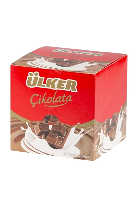 Kare Sütlü Çikolata 70 Gr 6 Adet