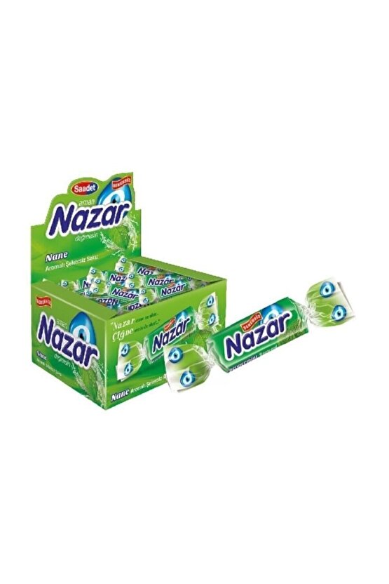 Sakız Şekersiz 100 Adet Nane ( İkramlık )