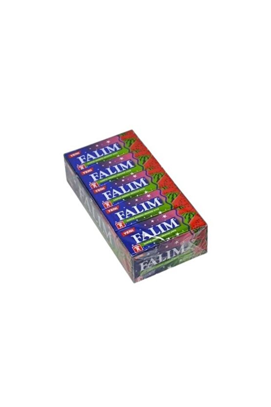Karpuz Aromalı Şekersiz Sakız 5 li 20 Adet x 140 g