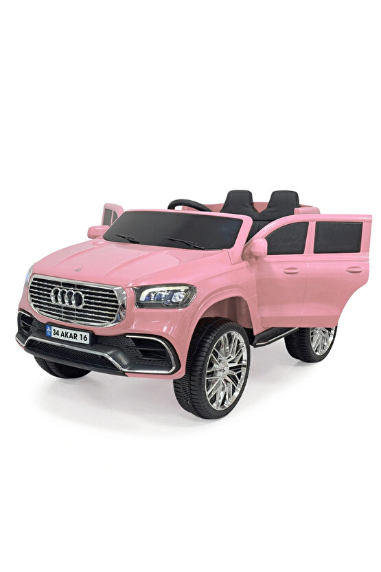 Admire GT Pembe Uzaktan Kumandalı 4X2 12 Volt Akülü Araba - RC Audi Akülü Araba Audi Akülü Araç