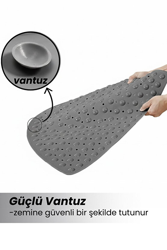 Pearlette Kaydırmaz Duş&Banyo Matı  Üçgen Duşakabin ve Küvet Paspası