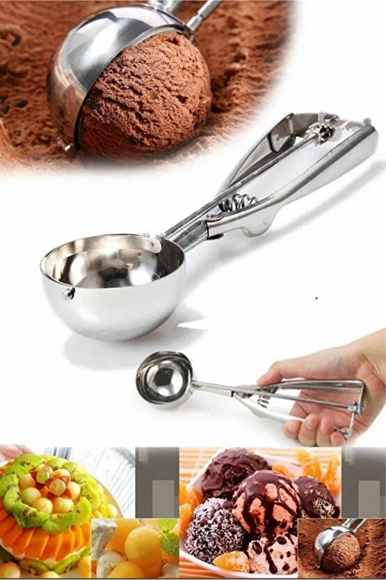 Metal Dondurma Servis Kaşığı