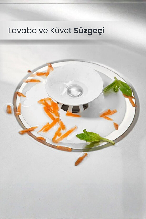Lavabo Ve Küvet Tıkacı Lavabo Süzgeçi Su Tıkacı
