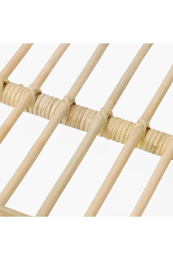 el dokuması çiçeklik, rattan, 60 cm