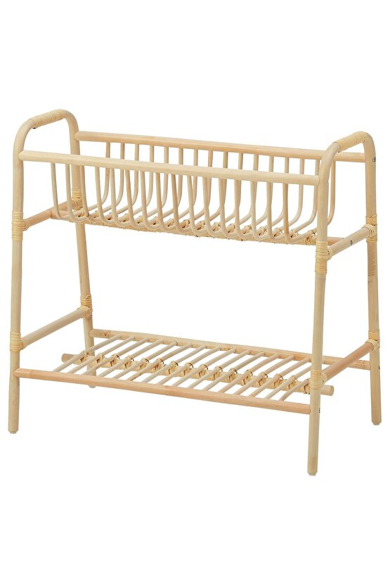el dokuması çiçeklik, rattan, 60 cm