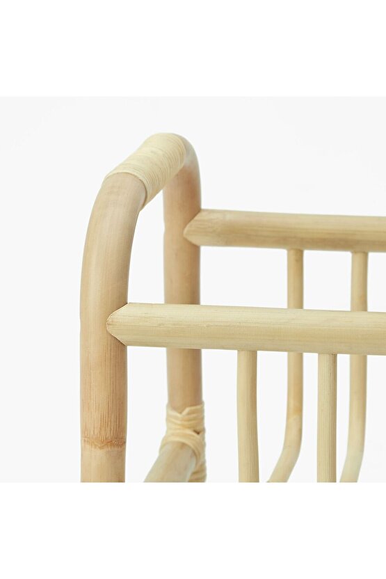 el dokuması çiçeklik, rattan, 60 cm