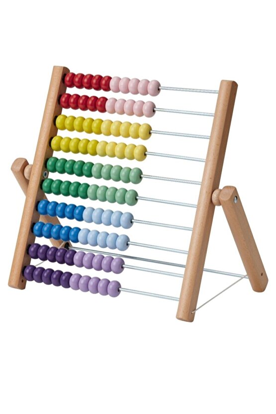 Abakus, Ikea Ahşap Büyük Boy Abaküs 39×33 Cm