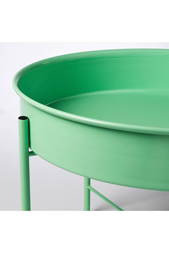 Sehpa Yeşil Renk KULTURSKOG çiçeklik, açık yeşil, 58 cm