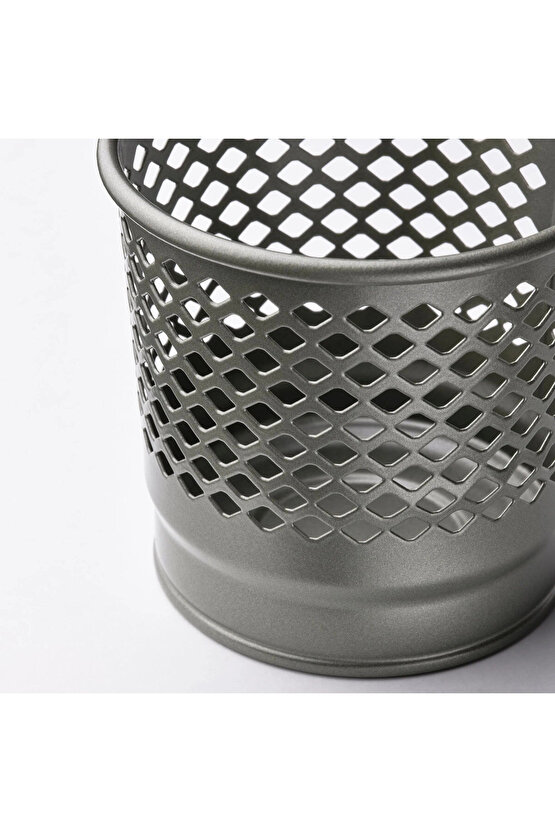 Metal Tealight Mumluk Yükseklik: 9 Cm Çelik Mum Kabı Çap: 10 cm