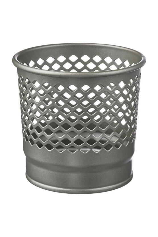 Metal Tealight Mumluk Yükseklik: 9 Cm Çelik Mum Kabı Çap: 10 cm