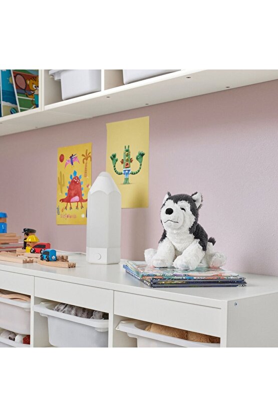 Yumuşak Oyuncak, Gri-Beyaz 26 CM Peluş