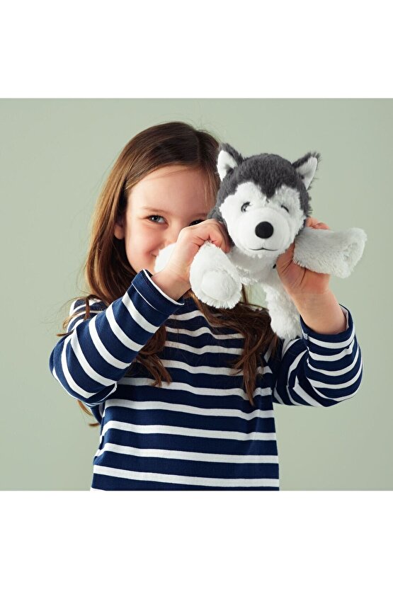 Yumuşak Oyuncak, Gri-Beyaz 26 CM Peluş