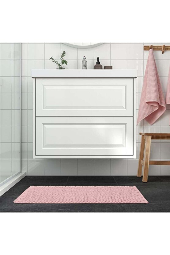 Fjallkattfot Banyo Paspası Pembe 50x80 Cm 30580026