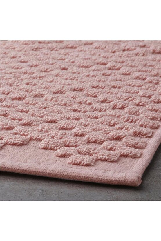 Fjallkattfot Banyo Paspası Pembe 50x80 Cm