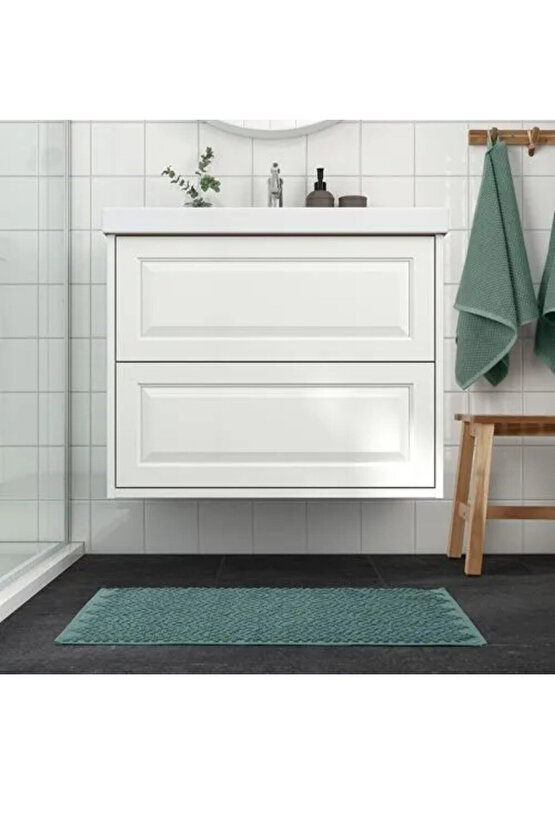 Premium Ürün Kaliteli Ürün Şık Modern Yüksek Emme Kapasitesi 50x80 Cm Banyo Paspası FJALLKATTFOT