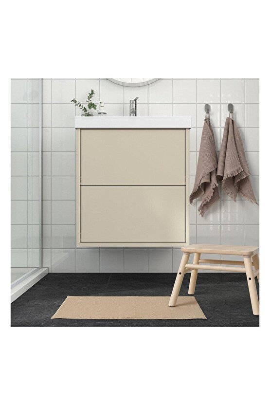 Fıntsen Banyo Paspası Bej 40x60 Cm