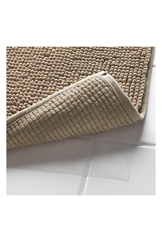 Toftbo Banyo Paspası Bej 40x60 Cm