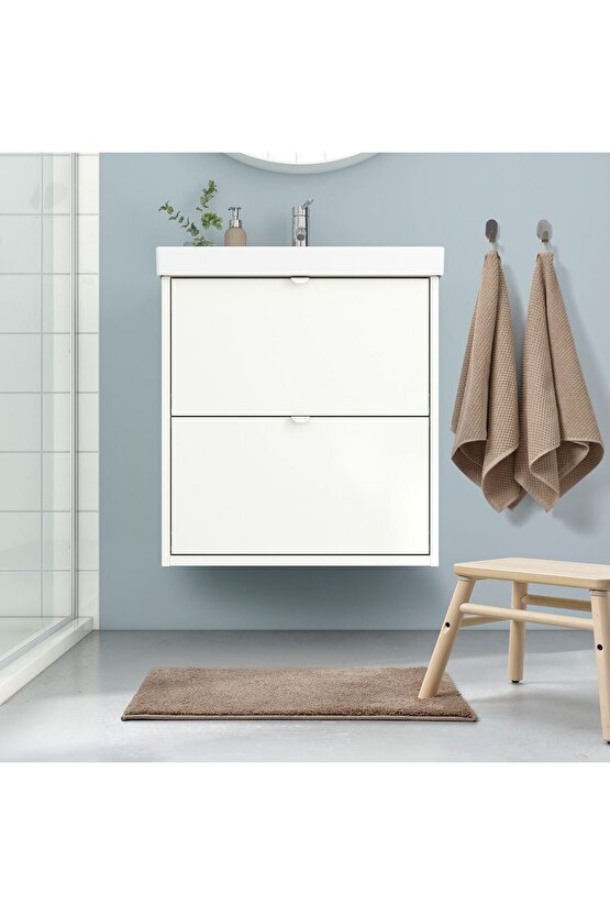 banyo paspası, bej, 40x60 cm