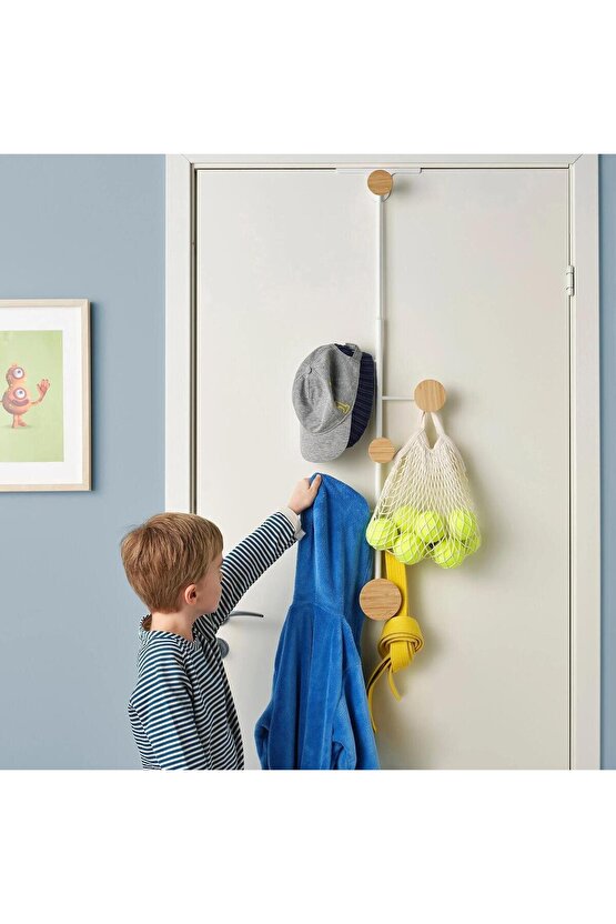 QUİCK Kapı Askısı 99x28 cm Banyo-Ardiye Alanı Düzenleyici 0909887