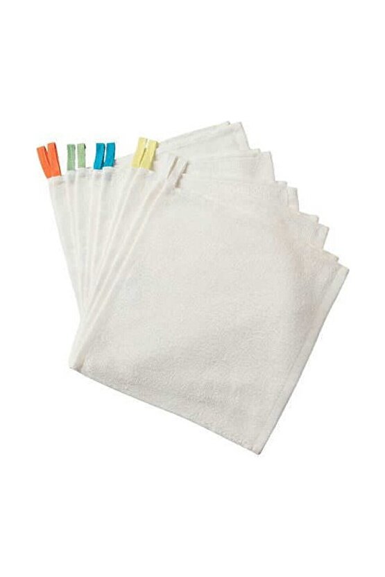 KRAMA 10 ADET 30X30 CM HAVLU SETİ BEBEK EL HAVLUSU PEÇETE