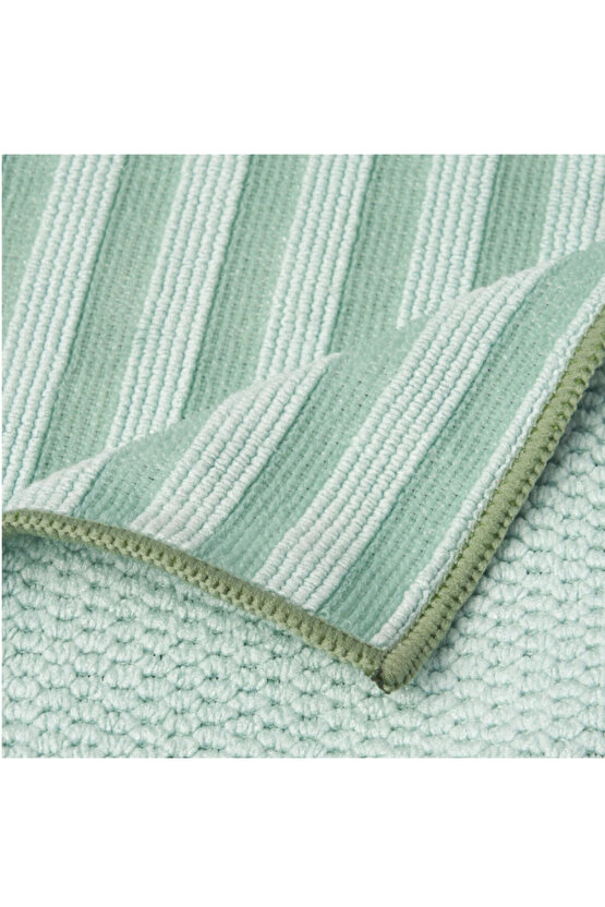 PEPPRIG çok renkli 28x28 cm mikrofiber bezi 3 parça