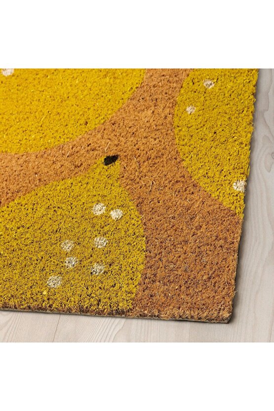 paspas, natürel-sarı, 40x60 cm