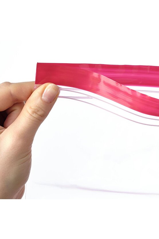 ISTAD kilitlenebilir buzdolabı poşeti , kırmızı-pembe, 2,5 lt ve 1,2 lt, 50 adet