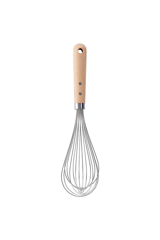 VARDAGEN çırpıcı, paslanmaz çelik-kayın, 30 cm