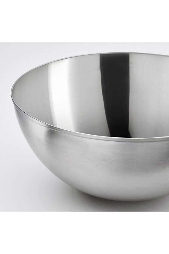 çelik servis kasesi , paslanmaz çelik, 20 cm