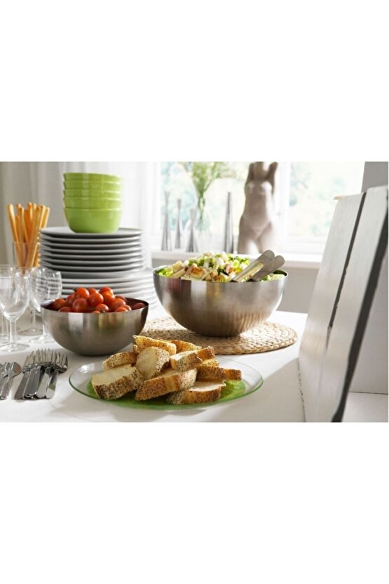 Servissalata Kasesi Paslanmaz Çelik 28 Cm