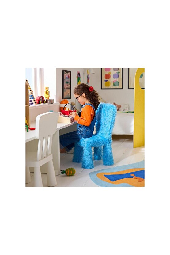 çocuk sandalyesi kılıfı , mavi sadece kılıftır