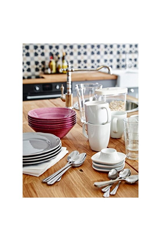 QUİCK 2li Kupa Bardak Fincan Beyaz 170 Ml Yükseklik: 8 cm 0003343