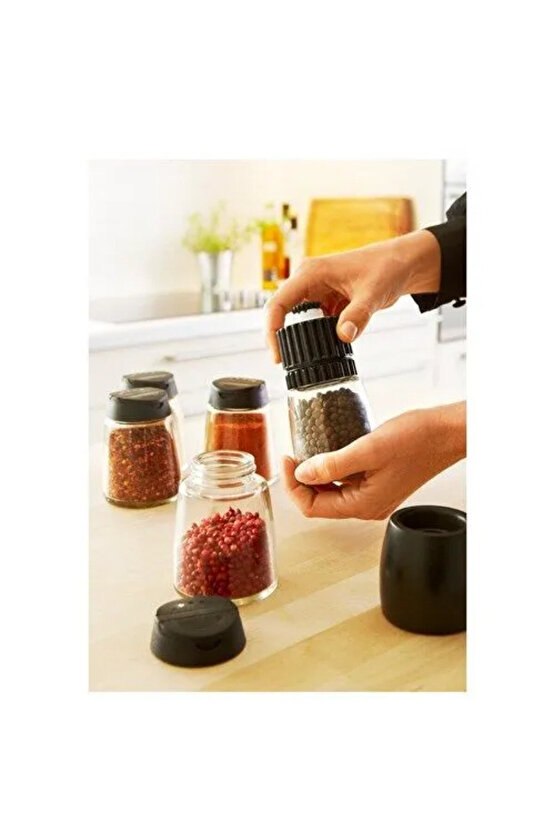Premium Ürün Kaliteli Dayanıklı Kullanışlı Şık Tasarım 12.5 Cm Baharat Öğütücü