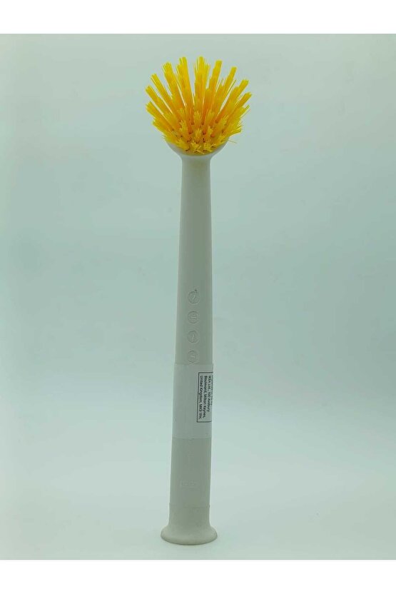 Bulaşık Fırçası parlak sarı-kırık beyaz 29 cm