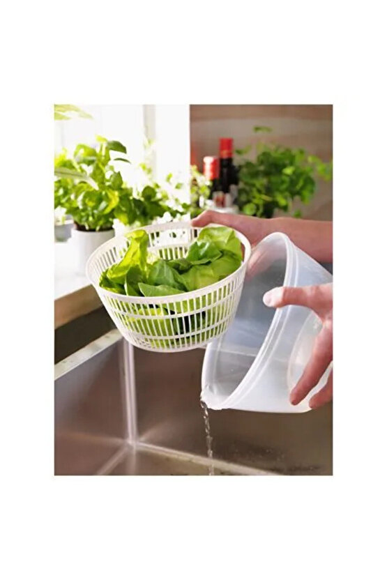 Premium Ürün Kaliteli Üretim Dayanıklı Pratik Kullanım Şık Tasarım Salata Kurutucu