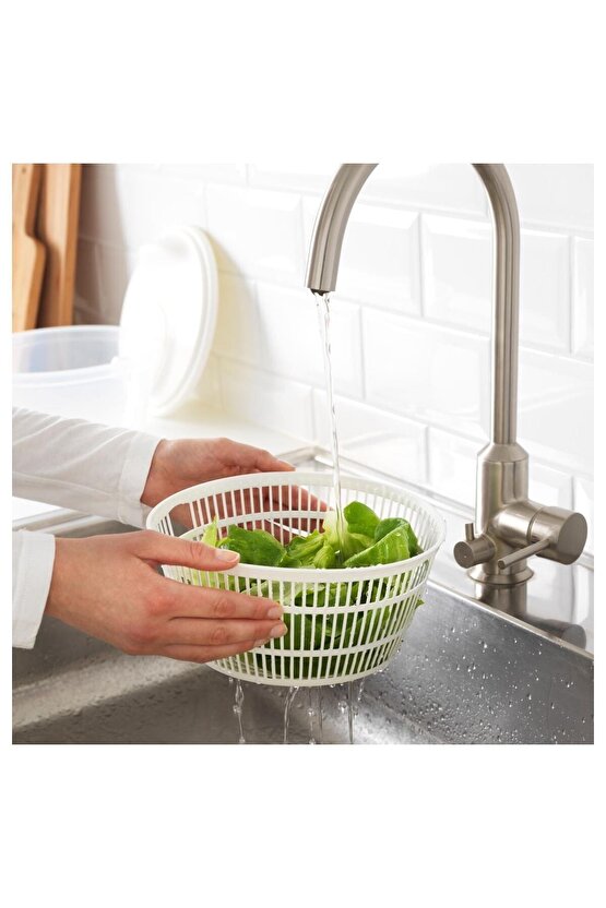 Döndürmeli Salata Kurutma Aleti Çap: 23 Cm Yükseklik: 14 Cm
