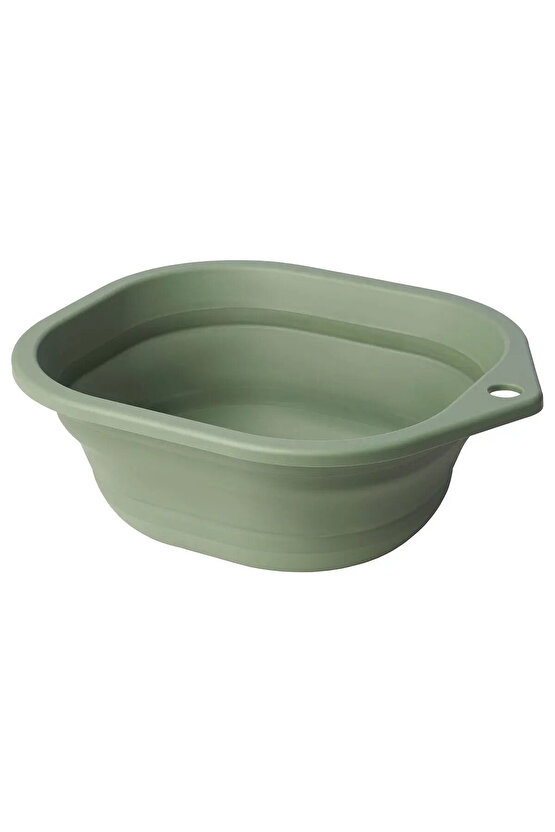 Katlanabilir leğen 10 lt Yükseklik: 15 cm Uzunluk: 42 cm Genişlik: 35 cm 002345453
