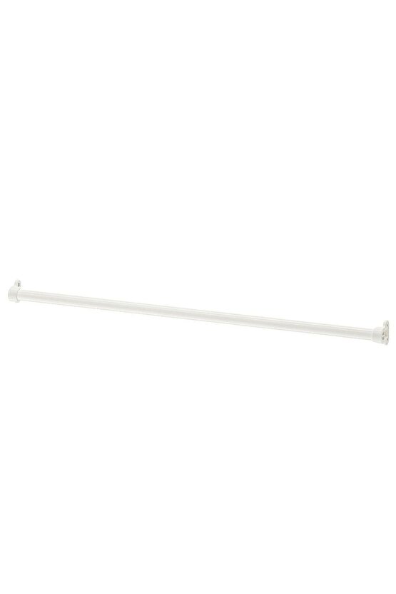 Komplement Askı Borusu, Beyaz, Gardırop Içi Akısı, Gömlek Elbise Askısı,100 Cm