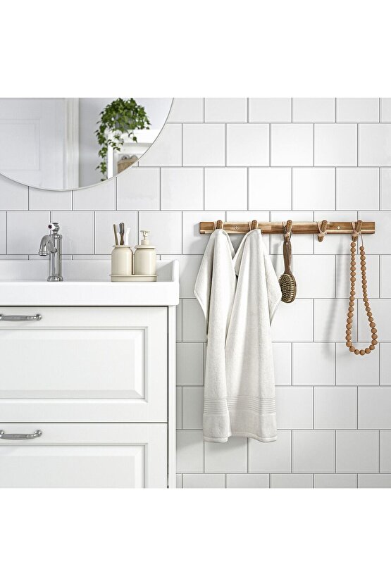 STOREDAMM duvar askısı, vontestore, akasya-rattan, 60 cm