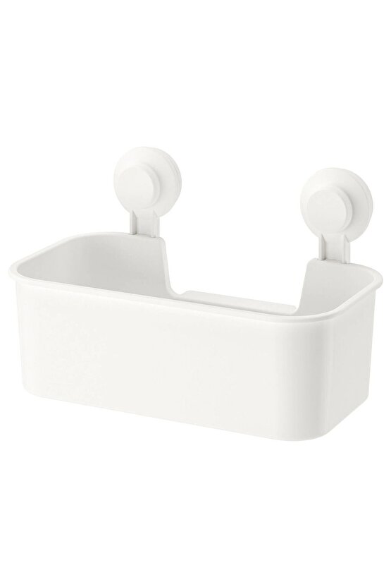 Tisken Vantuzlu Banyo Duş Sepeti 28x17 cm