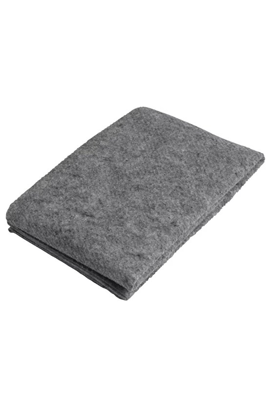 STOPP FILT 165x 235 cm Gri Halı Kilim Yolluk Kaydırmazı Kalın Dokulu Kaydırmaz Keçe Ped