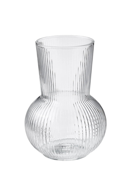 PÅDRAG cam vazo, saydam cam, 17 cm